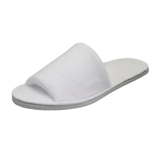 Open Toe Hotel Slippers Angle